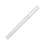 Ручка пластиковая шариковая трехгранная Nook с подставкой для телефона в колпачке, белый, фото 3