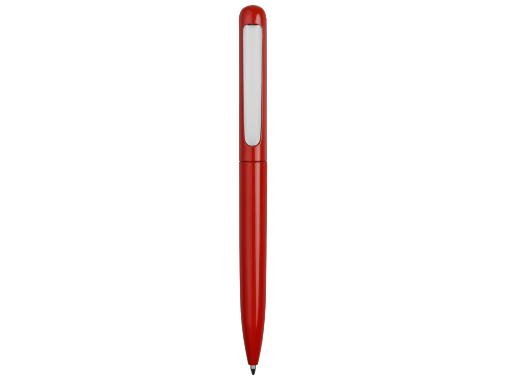 Ручка металлическая шариковая Skate, красный/серебристый - купить оптом