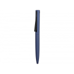 Ручка металлическая шариковая Bevel, синий/черный, фото 1