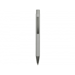 Ручка металлическая soft touch шариковая Tender, серебристый/серый, фото 1