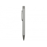 Ручка металлическая soft touch шариковая Tender, серебристый/серый, фото 2
