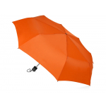 Зонт складной Columbus, механический, 3 сложения, с чехлом, оранжевый, фото 1