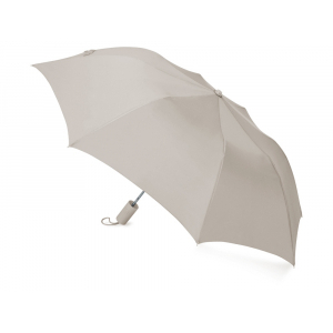 Зонт складной Tulsa, полуавтоматический, 2 сложения, с чехлом, серый - купить оптом