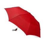 Зонт складной Irvine, полуавтоматический, 3 сложения, с чехлом, красный, фото 1