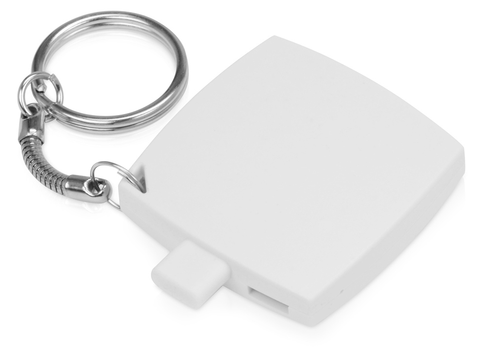 Портативное зарядное устройство-брелок Saver, 600 mAh, белый - купить оптом