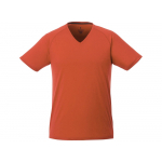 Модная мужская футболка Amery с коротким рукавом и V-образным вырезом, оранжевый, фото 1