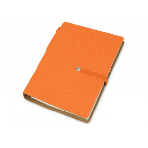 Набор стикеров А6 Write and stick с ручкой и блокнотом, оранжевый - купить оптом