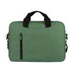 Сумка для ноутбука Wing с вертикальным наружным карманом, зеленый, фото 4