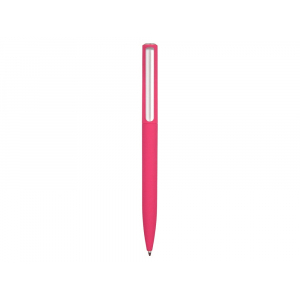 Ручка шариковая пластиковая Bon с покрытием soft touch, розовый - купить оптом