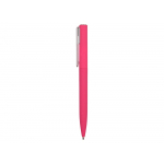 Ручка шариковая пластиковая Bon с покрытием soft touch, розовый, фото 2