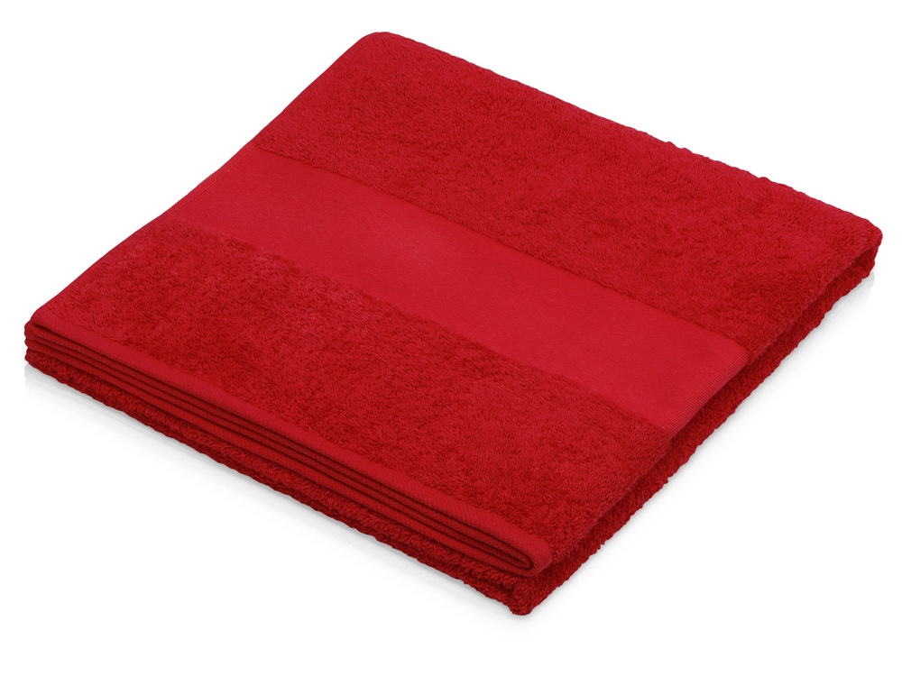 Полотенце Terry L, 450, красный - купить оптом