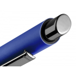Металлическая шариковая ручка soft touch Ellipse gum, синий, фото 2