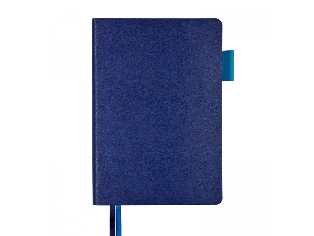 Ежедневник недатированный А5 Boston, синий (голубой обрез) - купить оптом