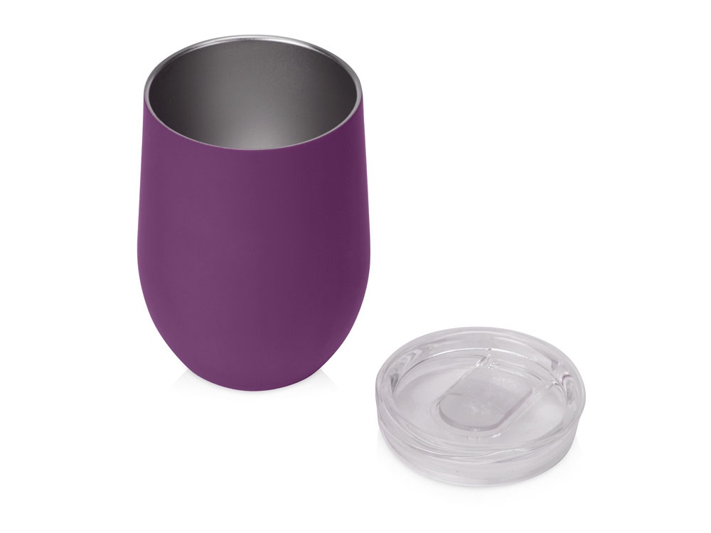 Термокружка Sense Gum soft-touch, 370мл, фиолетовый - купить оптом