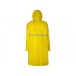Длинный дождевик Lanai  из полиэстера со светоотражающей тесьмой, желтый, фото 3
