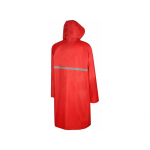 Длинный дождевик Lanai  из полиэстера со светоотражающей тесьмой, красный, фото 1