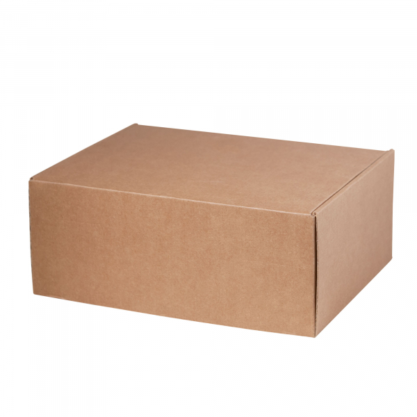 Подарочная коробка универсальная малая, крафт, 280 х 215 х 113мм - купить оптом