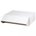 Подарочная коробка универсальная средняя, белая, 345 х 255 х 110мм, фото 2