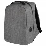 Рюкзак с потайным карманом inGreed, серый, фото 2