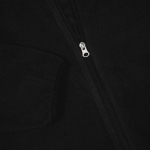 Куртка флисовая унисекс Fliska, черная, фото 3