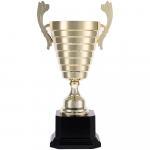 Кубок Floretta Oval, малый, золотистый - купить оптом