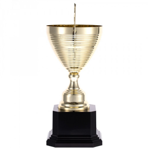 Кубок Floretta Oval, малый, золотистый - купить оптом