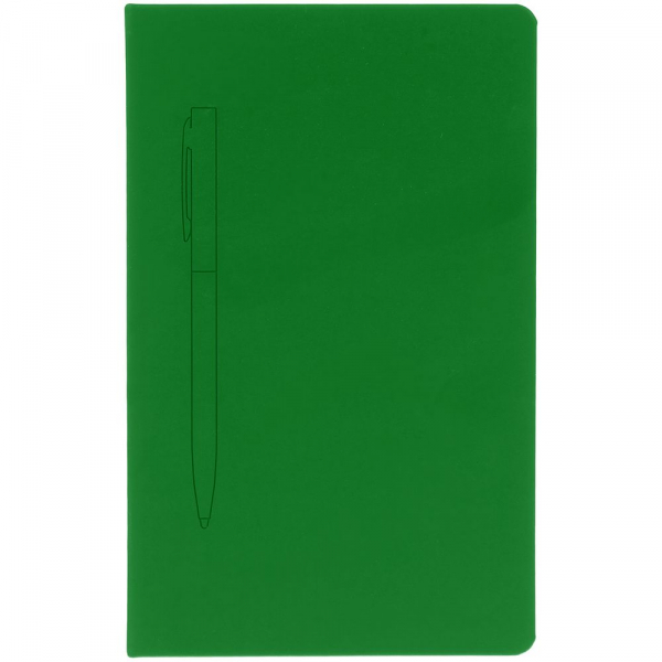 Ежедневник Magnet Shall, недатированный, ярко-зеленый - купить оптом