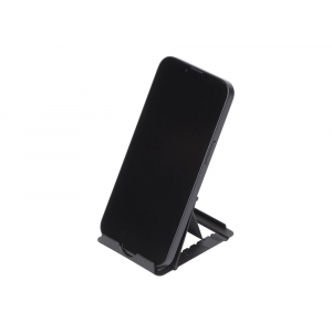 Подставка под смартфон с регулировкой угла наклона Lever, черный - купить оптом