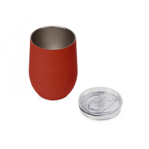 Термокружка Vacuum mug C1, soft touch, 370мл, красный - купить оптом