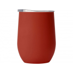 Термокружка Vacuum mug C1, soft touch, 370мл, красный, фото 2