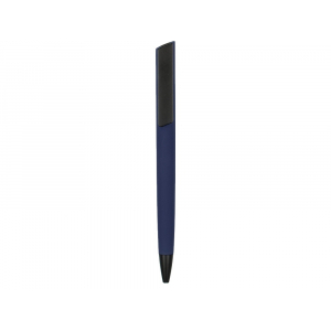 Ручка пластиковая шариковая C1 софт-тач, темно-синий - купить оптом