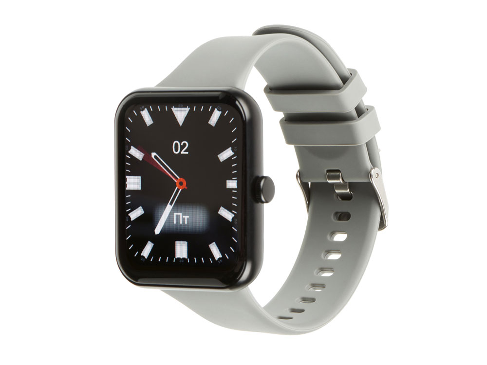 Умные часы HIPER IoT Watch QR, серый - купить оптом