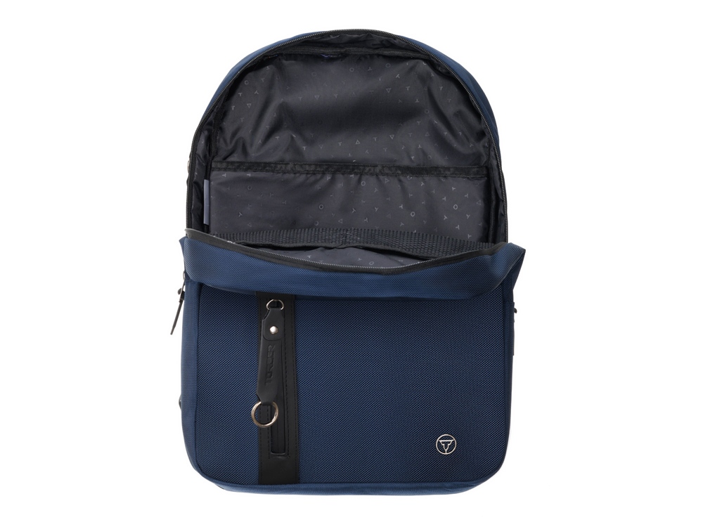 Рюкзак для ноутбука TORBER VECTOR 15,6'', синий, нейлон/полиэстер, 28 x 9 x 44 см, 11л - купить оптом