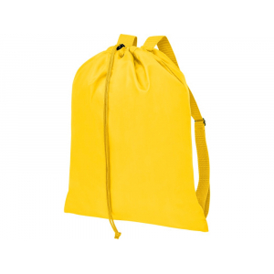 Рюкзак со шнурком и затяжками Oriole, желтый - купить оптом