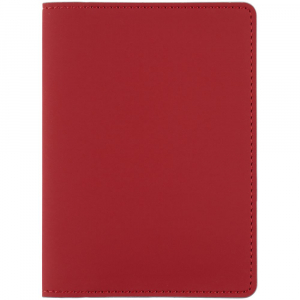 Обложка для паспорта Shall Simple, красный - купить оптом