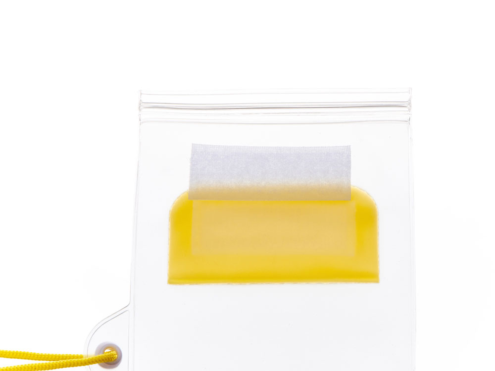 Влагостойкий чехол Repel, желтый/прозрачный - купить оптом
