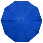 Зонт наоборот складной Stardome, синий с серебристым, фото 1