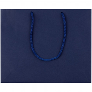 Пакет бумажный Porta S, благородный синий - купить оптом