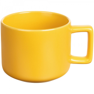 Чашка Jumbo, ver.2, матовая, желтая - купить оптом