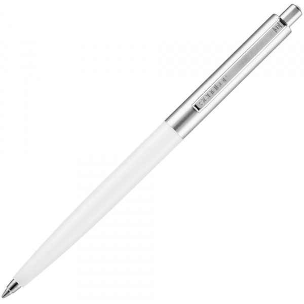 Ручка шариковая Senator Point Metal, ver.2, белая - купить оптом