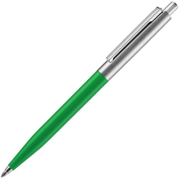 Ручка шариковая Senator Point Metal, ver.2, зеленая - купить оптом