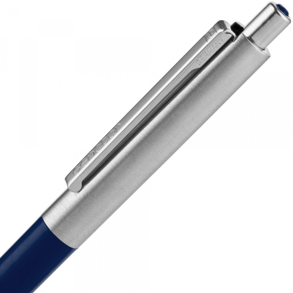Ручка шариковая Senator Point Metal, ver.2, темно-синяя - купить оптом