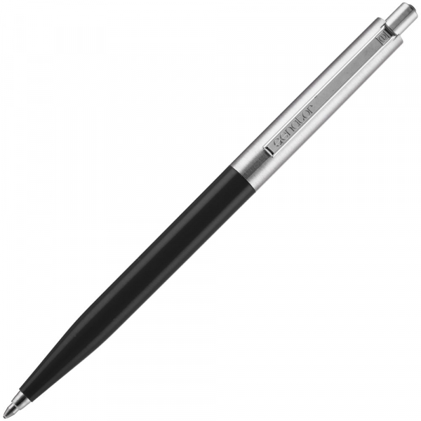 Ручка шариковая Senator Point Metal, ver.2, черная - купить оптом