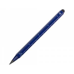 Вечный карандаш из переработанного алюминия Sicily, темно-синий - купить оптом