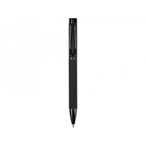 Металлическая шариковая ручка Black Lama, софт-тач, черный - купить оптом