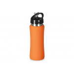 Бутылка для воды Bottle C1, сталь, soft touch, 600 мл, оранжевый