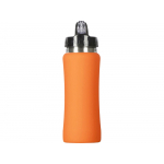 Бутылка для воды Bottle C1, сталь, soft touch, 600 мл, оранжевый, фото 2