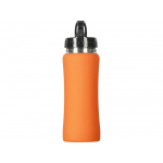 Бутылка для воды Bottle C1, сталь, soft touch, 600 мл, оранжевый, фото 4
