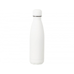 Вакуумная термобутылка Vacuum bottle C1, soft touch, 500 мл, белый, фото 1