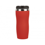 Термокружка Double wall mug C1, soft touch, 350 мл, красный, фото 2